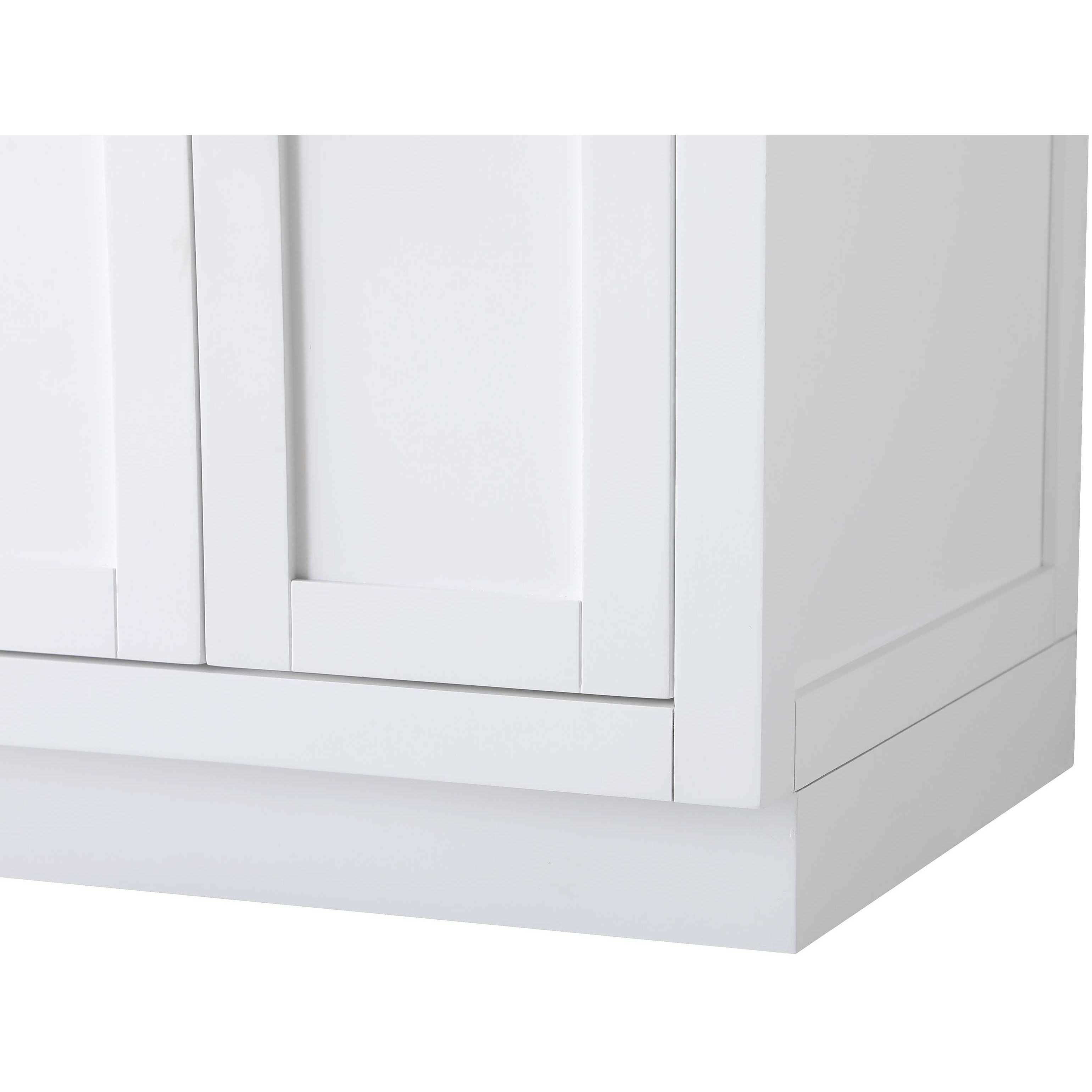 Alden 24 X 35 inch White Bathroom Vanity Cabinet