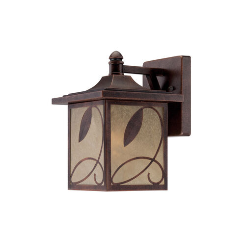 Devonwood 1 Light 13 inch Flemish Copper Outdoor Wall Lantern