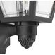 Mansard 1 Light 13 inch Textured Black Outdoor Wall Lantern