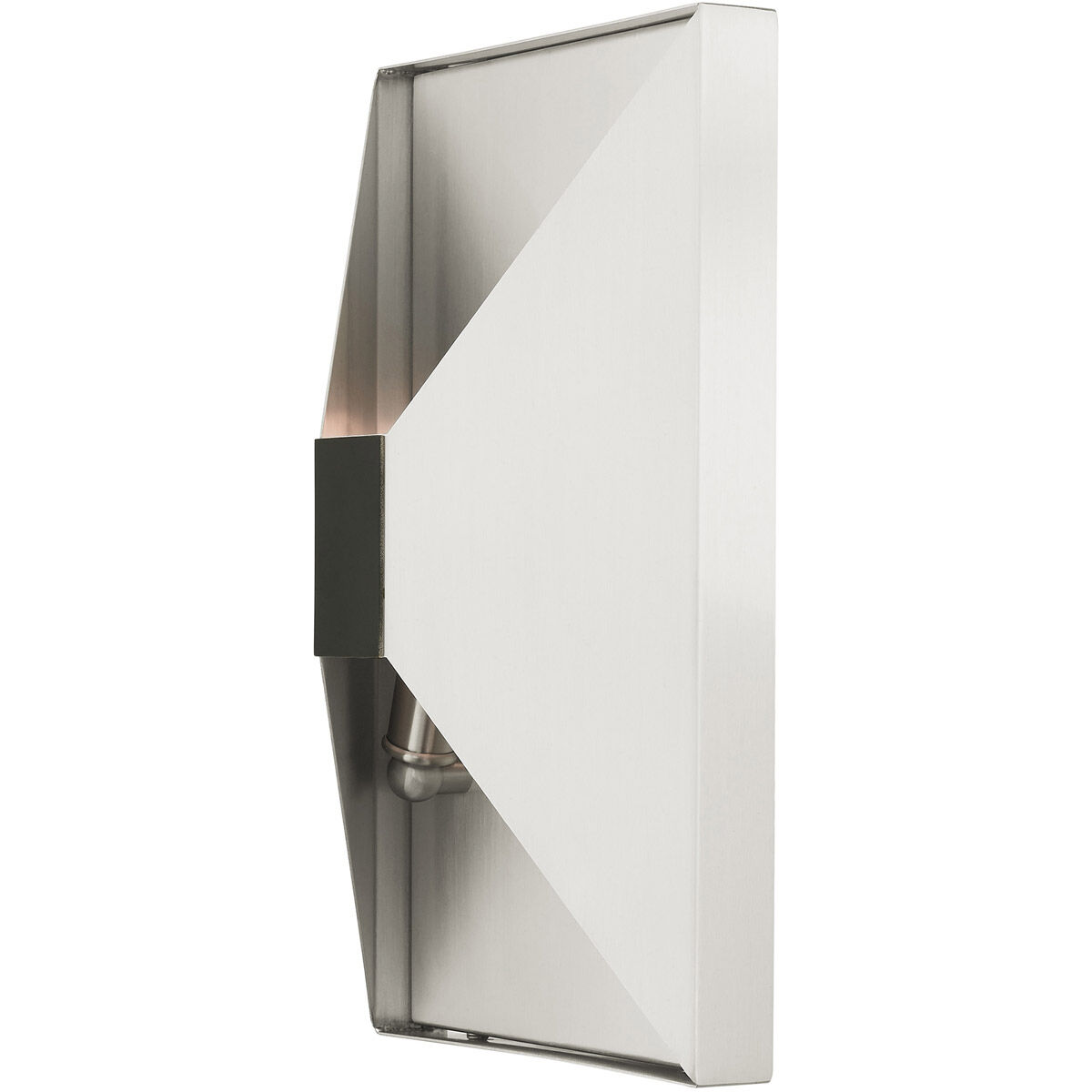 Lexford 2 Light 7 inch Brushed Nickel ADA ADA Sconce Wall Light