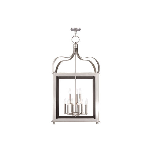 Garfield 9 Light 22 inch Brushed Nickel Semi Flush Mount Ceiling Light