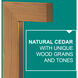 Hardy Island Atlantis 12v 1.50 watt Cedar Landscape Path Light