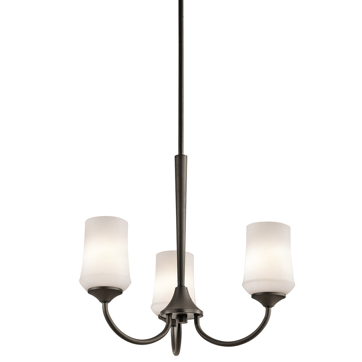 Aubrey 3 Light 22 inch Olde Bronze Chandelier 1 Tier Small Ceiling Light in Incandescent, 1 Tier Small