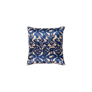 Lambent 20 X 20 inch Wheat and Navy Pillow Kit