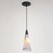 Milano LED 4.25 inch Matte Black Mini Pendant Ceiling Light