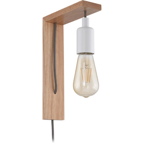 Tocopilla 1 Light 2.36 inch Natural Wood Sconce Wall Light