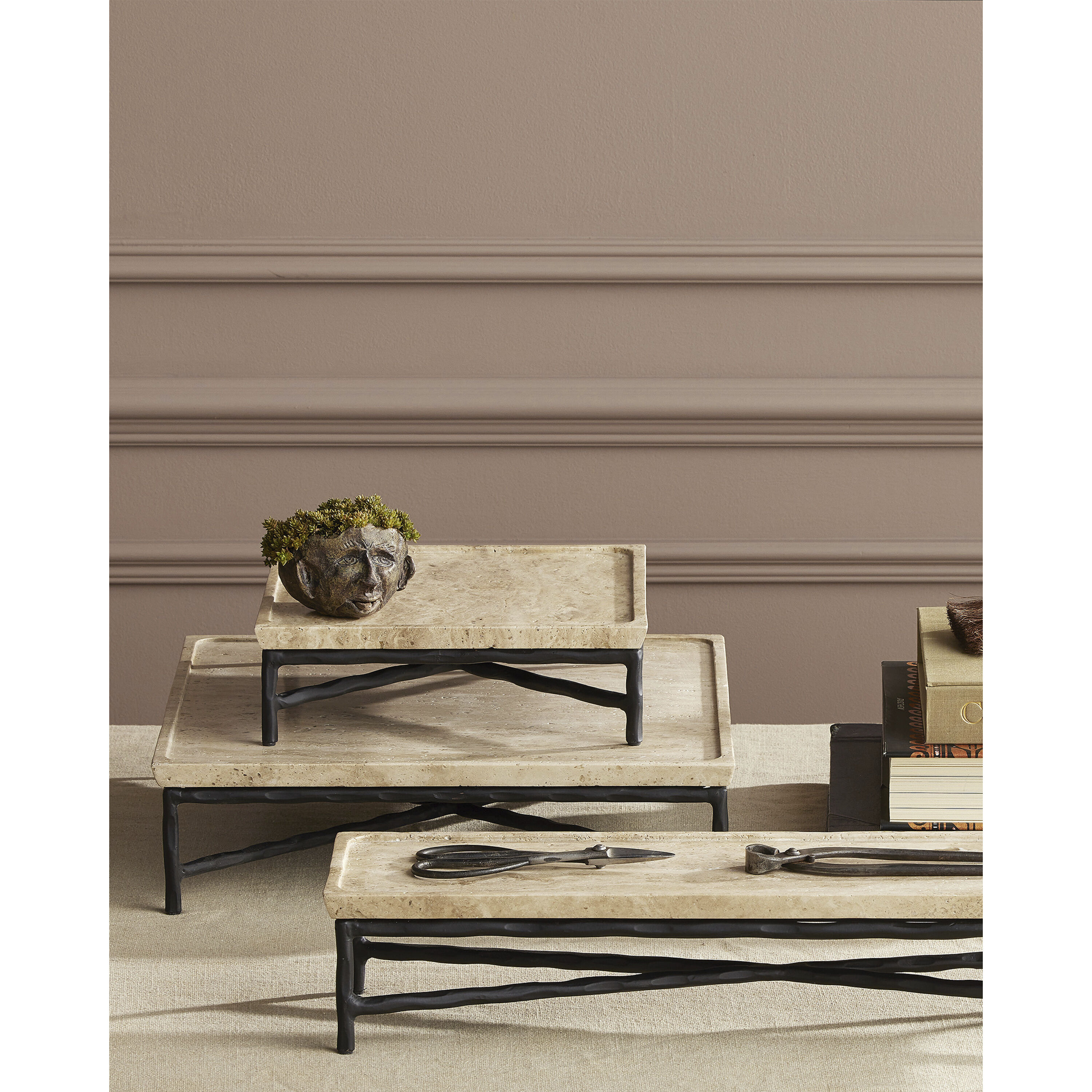 Boyles Black/Natural Tray, Small