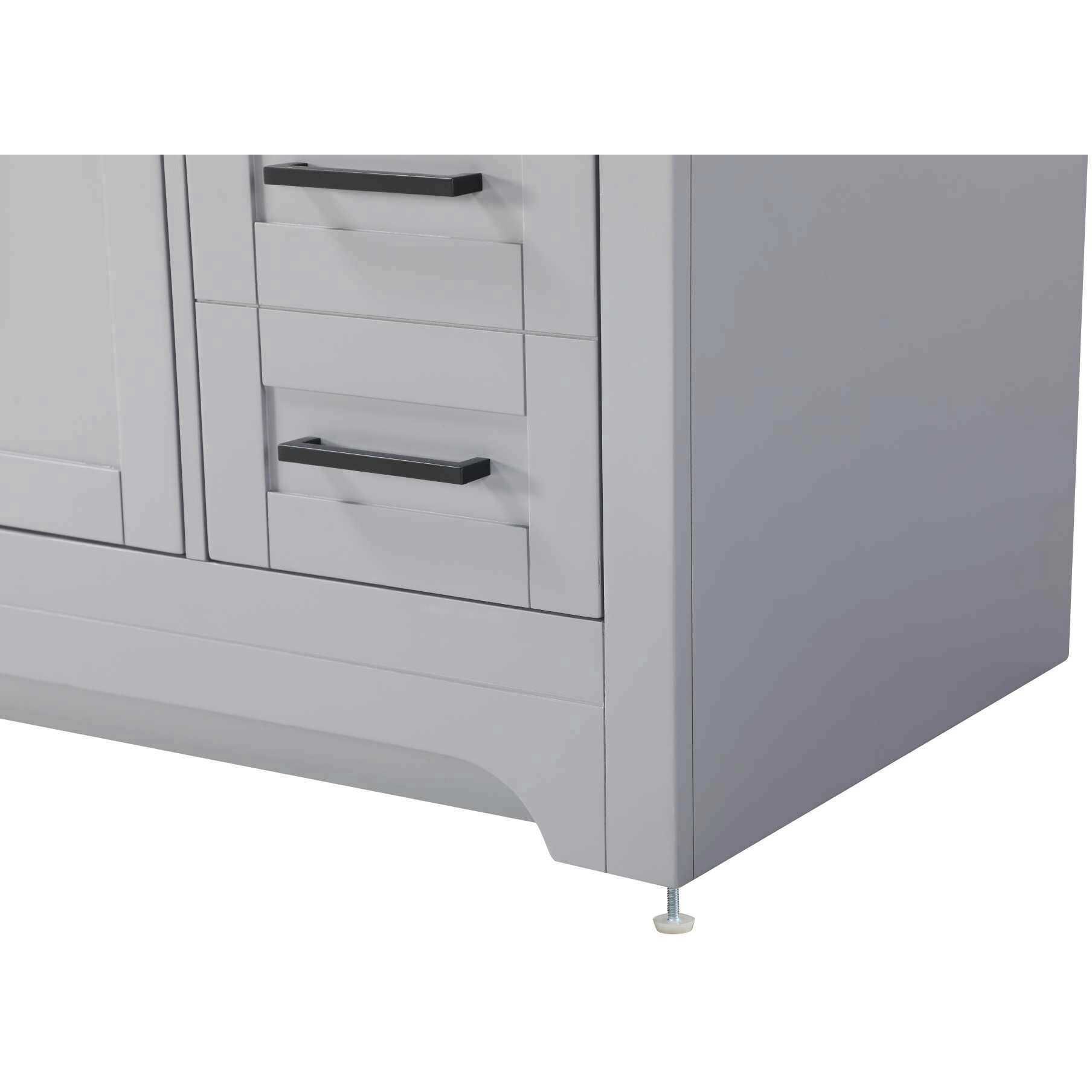 Remington 36 X 35 inch Grey Bathroom Vanity Cabinet