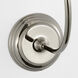 Suzanne Kasler Wyatt LED 6.25 inch Polished Nickel Sconce Wall Light