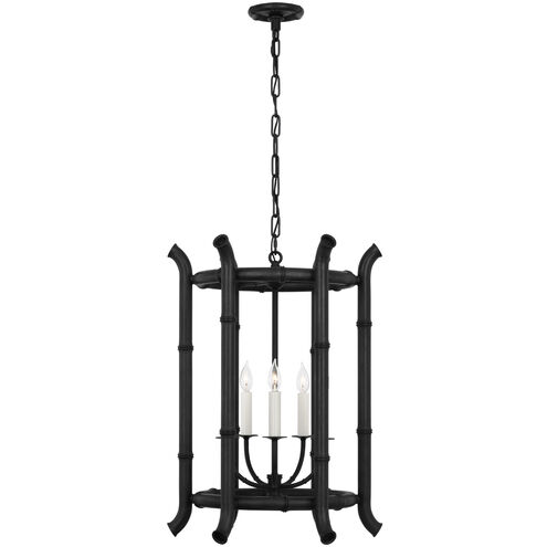 Fisher Weisman Alana LED 22 inch French Rust Lantern Pendant Ceiling Light