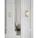 kate spade new york Castle Peak 1 Light 5 inch Soft Brass Bath Sconce Wall Light, Small