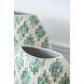 Diamond 13.8 X 5.9 inch Vase
