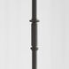 Thomas O'Brien Piaf LED 62 inch Aged Iron and Ebonized Oak Linear Pendant Ceiling Light, Large