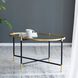 Bertram 40.7 X 23.6 inch Black/Gold Console