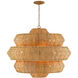 Antibes 18 Light 48 inch Khaki Chandelier Ceiling Light, Grande