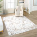 Livia 90 X 63 inch Gold Rug in 5 x 7