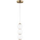 Dango LED 4 inch Oxidized Rose Pendant Ceiling Light
