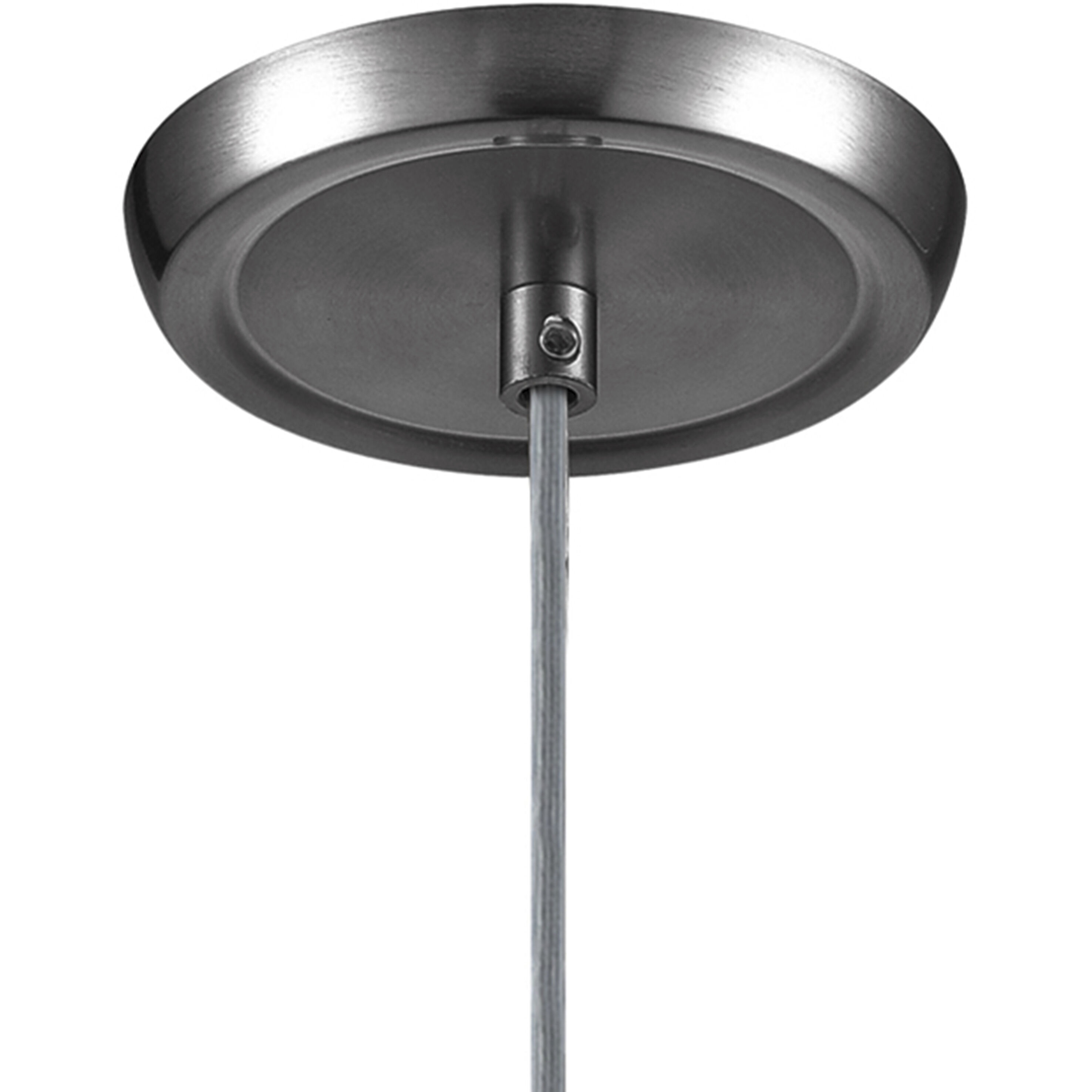 Lungo 1 Light 3 inch Satin Nickel Mini Pendant Ceiling Light