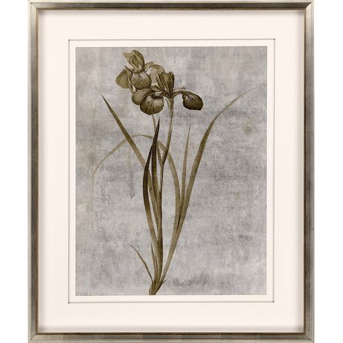 Earth Balance Neutral and Brown and Gray and Metallic Framed Art