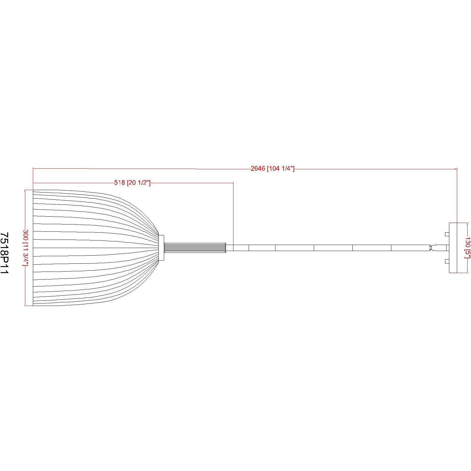 Naya 1 Light 11.75 inch Matte Black Pendant Ceiling Light