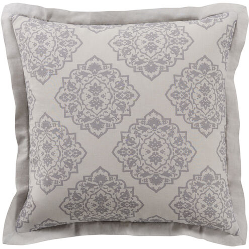 Anniston Light Gray/Gray Bed Skirt in King/CA King
