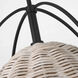 Sean Lavin Norman 1 Light 13.38 inch Midnight Black with Ash Wicker Pendant Ceiling Light