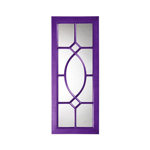 Dayton 53 X 21 inch Glossy Royal Purple Wall Mirror