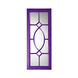 Dayton 53 X 21 inch Glossy Royal Purple Wall Mirror