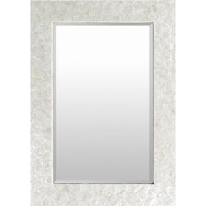 Whitaker 40 X 28 inch White Mirror, Rectangle