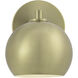 Mattia 1 Light 5.11 inch Burnished Brass Wall Sconce Wall Light