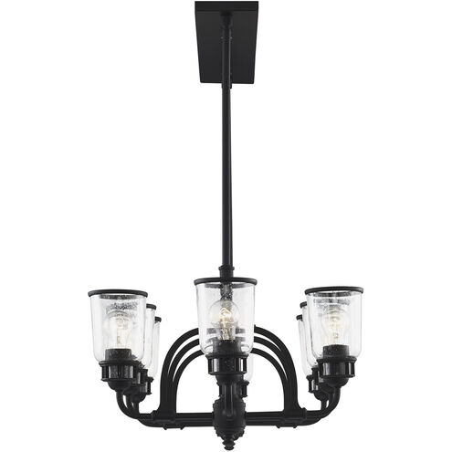 Lawrenceville 8 Light 21 inch Black Chandelier Ceiling Light