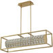 Elan 9.25 inch Aged Brass Pendant Ceiling Light