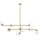 Millikan 9 Light 39 inch Signature Brass Pendant Ceiling Light