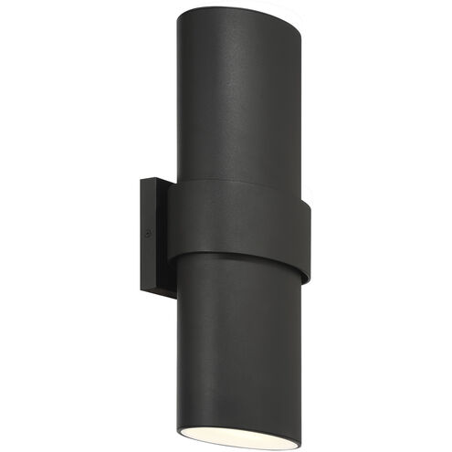 Great Outdoors Ladner Lane LED 17 inch Sand Coal Outdoor Wall Mount
