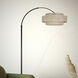 Bellamy 82 inch 150.00 watt Matte Black Floor Lamp Portable Light