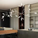 Vines LED 158.5 inch Satin White Chandelier Ceiling Light