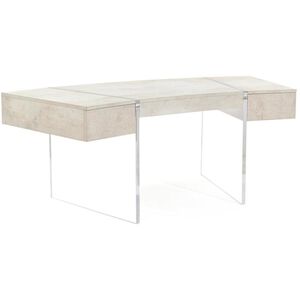 Loftus 77 X 32.5 inch Curved Desk, Side Drawer