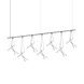 Suspenders LED 97 inch Satin Black Suspension Ceiling Light