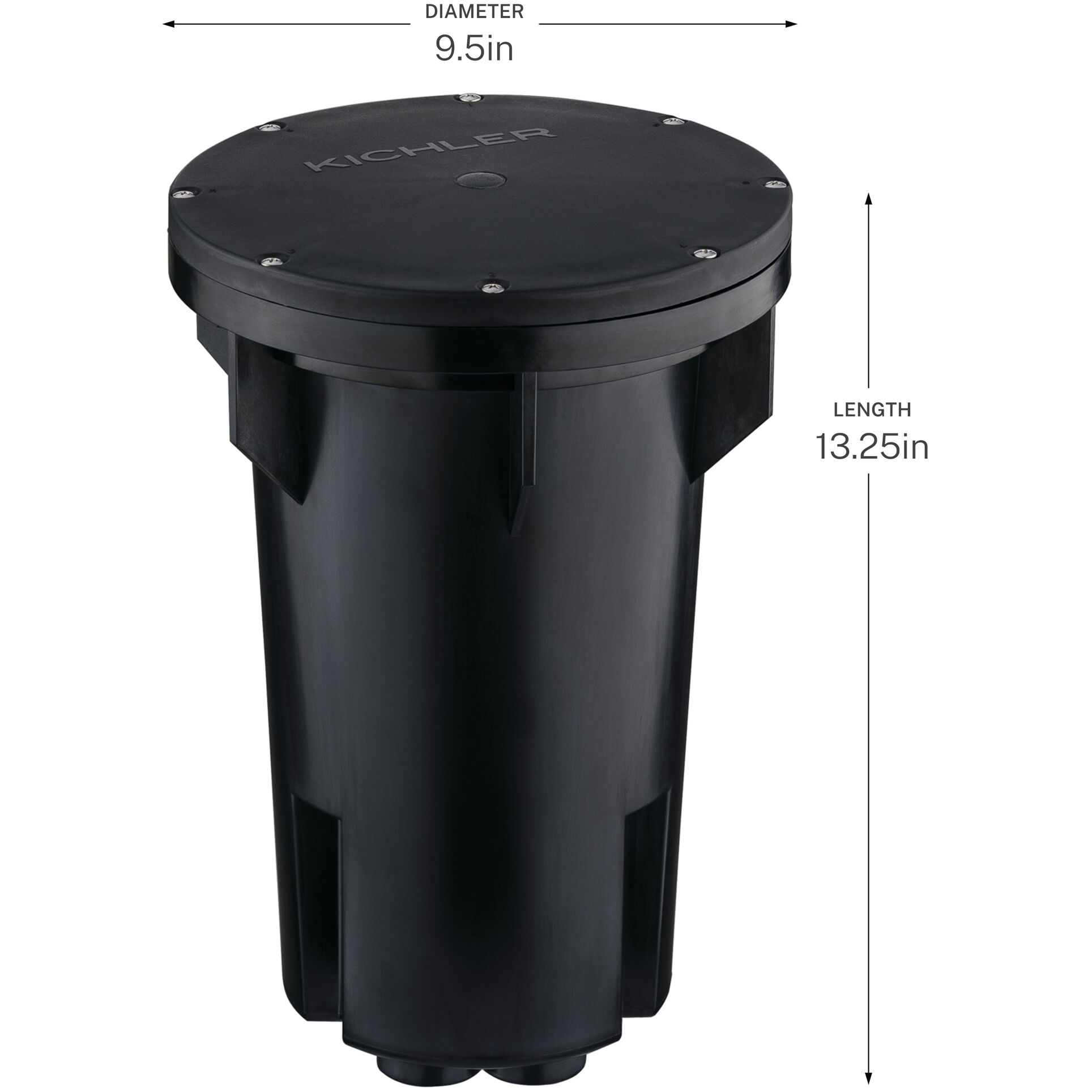 Standard Series 120 AC Black Landscape 12V Transformer