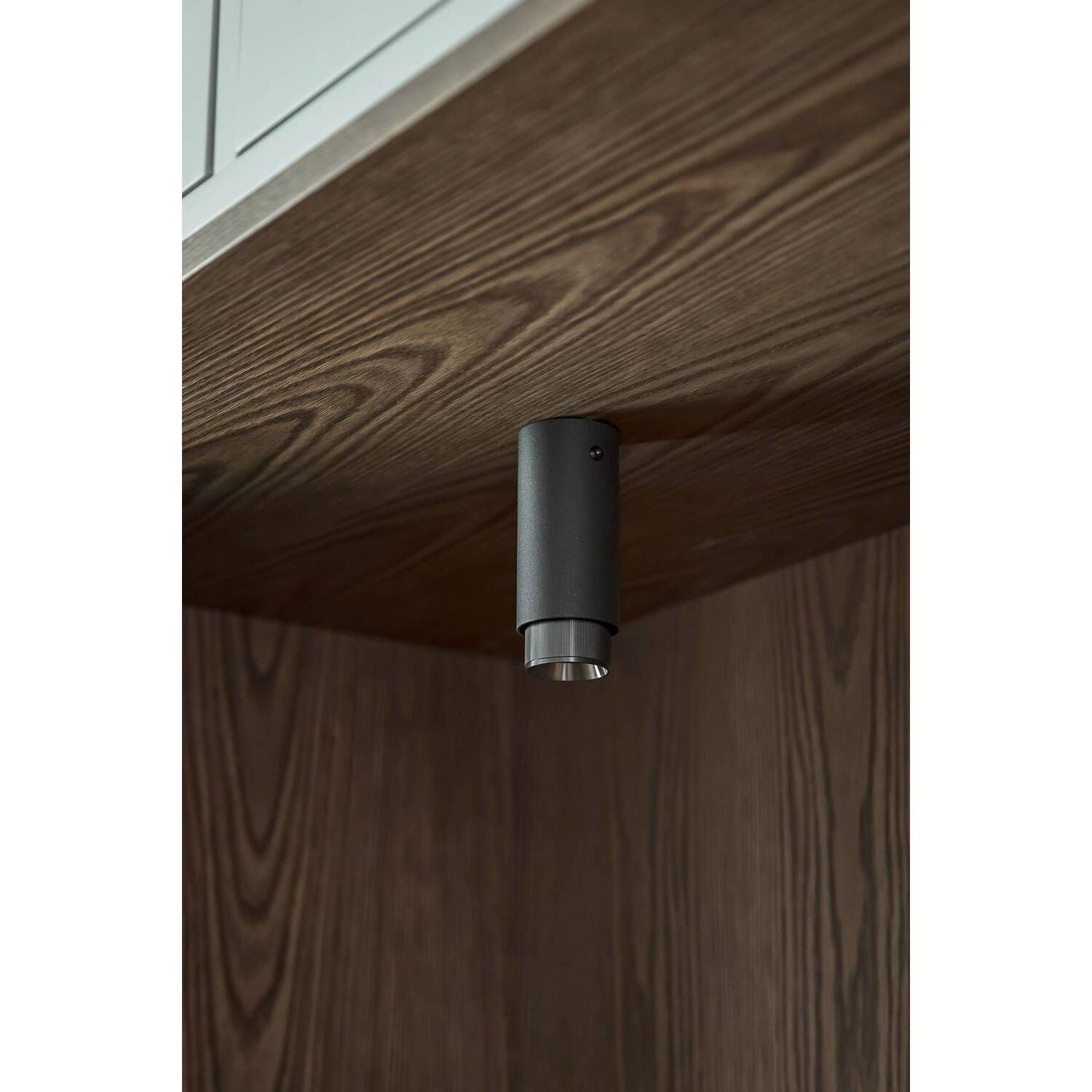 Exhaust Surface 1 Light 110-120 Graphite / Gun Metal Spotlight Ceiling Light