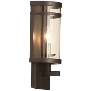 Morris 1 Light 6 inch Bronze ADA Wall Sconce Wall Light in Without Glass