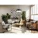 Counterpoint 5 Light 24 inch Matte Black Chandelier Ceiling Light