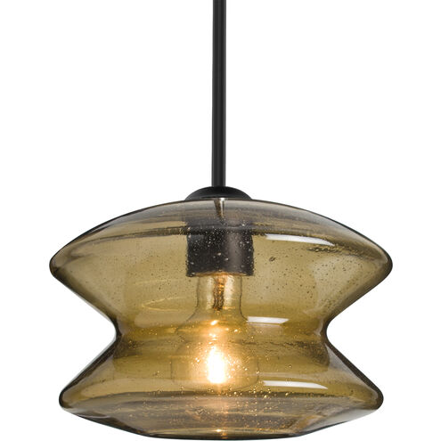 Zen 1 Light Black Stem Pendant Ceiling Light