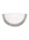 Alvy 1 Light 15 inch Brushed Nickel Wall Bath Fixture Wall Light