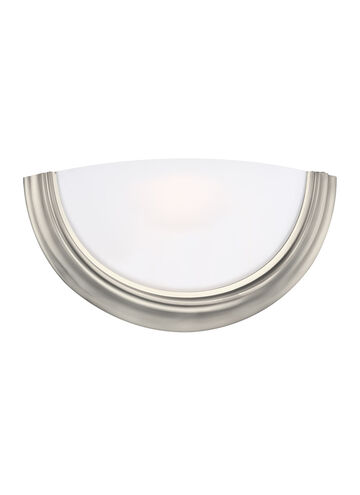 Alvy 1 Light 15 inch Brushed Nickel Wall Bath Fixture Wall Light