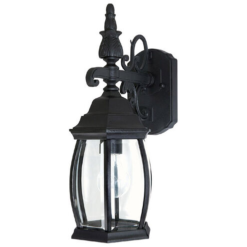 Kelsi 1 Light 16 inch Black Outdoor Wall Lantern
