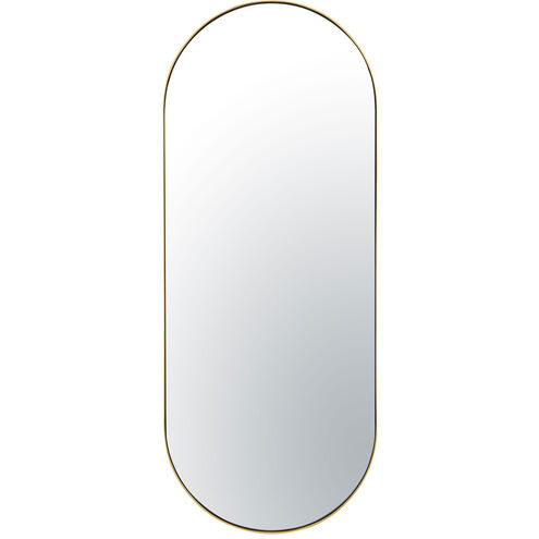Capsule 60 X 24 inch Gold Wall Mirror