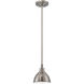 Timarron 1 Light 7.5 inch Antique Nickel Mini Pendant Ceiling Light