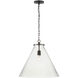 Thomas O'Brien Katie LED 20 inch Bronze Conical Pendant Ceiling Light, Large