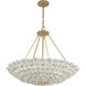 Coastlyn 6 Light 28 inch Legacy Brass Pendant Ceiling Light